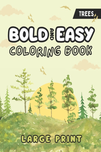 Bold and Easy Coloring Book
