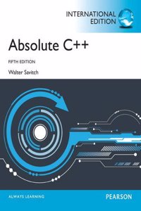 Absolute C++ with MyProgrammingLab