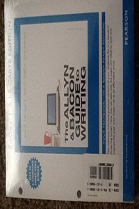 The Allyn & Bacon Guide to Writing, Books a la Carte Plus Mywritinglab with Etext -- Access Card Packge