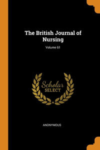 The British Journal of Nursing; Volume 61