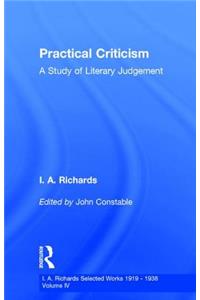 Practical Criticism V 4