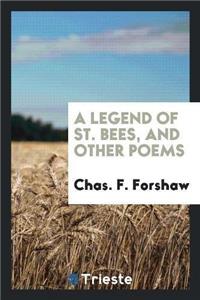 A Legend of St. Bees, and Other Poems