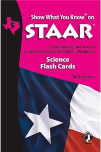 Swyk on Staar Science Flash Cards Gr 5