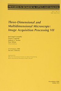 Three-Dimensional and Multidimensional Microscopy