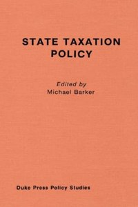 State Taxation Policy and Economic Growth