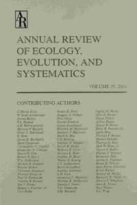 Annual Review of Ecology, Evolution, and Systematics . Volume 35: 2004 (Annual Review of Ecology, Evolution, and Systematics)