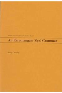 Erromangan (Sye) Grammar