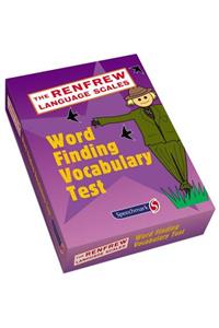 Word Finding Vocabulary Test