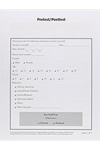 Violence Prevention for Adolescents, Pre/Post-Test