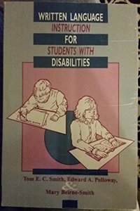 Written Language Instruction for Students with Disabilities