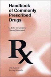 Handbook Of Commonly Prescribed Drugs 15/E