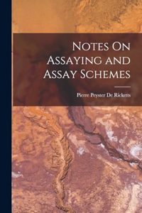 Notes On Assaying and Assay Schemes
