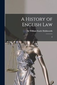 History of English Law