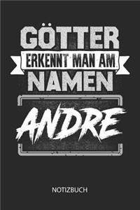 Götter erkennt man am Namen - Andre - Notizbuch