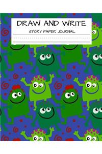 Draw and Write Story Paper Journal