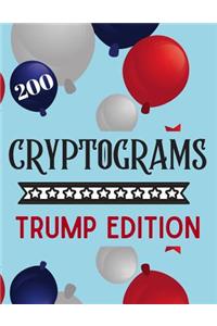 200 Cryptograms Trump Edition