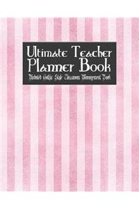 Ultimate Teacher Planner Book Undated Gothic Style Classroom Management Book