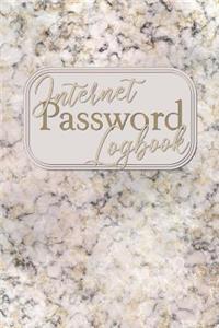 Internet Password Logbook