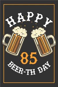 85th Birthday Notebook