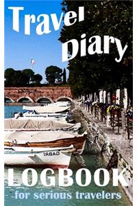 Travel Diary Logbook For Serious Travelers