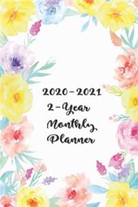 2020-2021 2-Year Monthly Planner 6x9