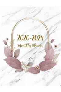 2020-2024 Monthly Planner
