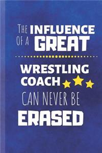 The Influence Of A Great Wrestling Coach Can Never Be Erased