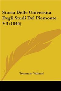 Storia Delle Universita Degli Studi Del Piemonte V3 (1846)