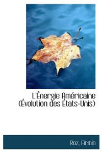 L' Nergie Am Ricaine ( Volution Des Tats-Unis)