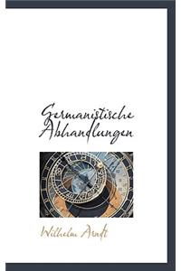Germanistische Abhandlungen