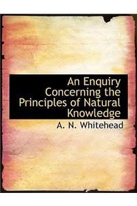 An Enquiry Concerning the Principles of Natural Knowledge