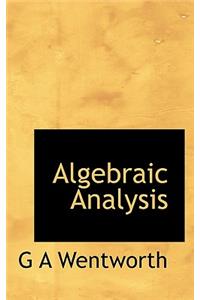 Algebraic Analysis