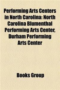 Performing Arts Centers in North Carolina