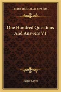 One Hundred Questions and Answers V1