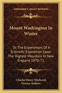 Mount Washington in Winter