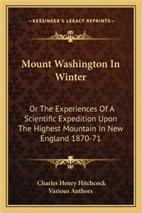 Mount Washington in Winter