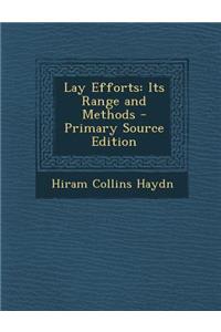 Lay Efforts