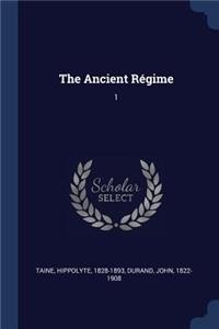 The Ancient Régime