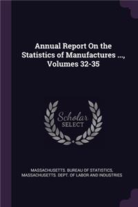 Annual Report On the Statistics of Manufactures ..., Volumes 32-35