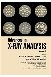 Advances in X-Ray Analysis