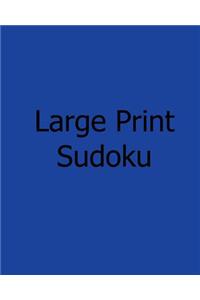 Large Print Sudoku