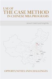 Use of the Case Method in Chinese MBA Programs