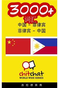 3000+ Chinese - Filipino Filipino - Chinese Vocabulary