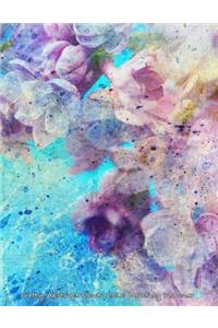 Pretty Abstrqct Flower 2016 Monthly Planner