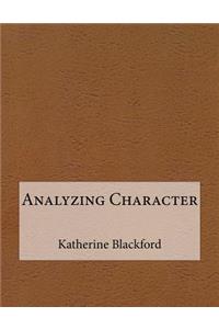 Analyzing Character