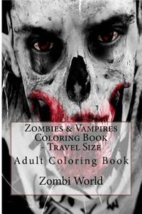 Zombies & Vampires Coloring Book - Travel Size