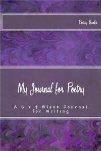 My Journal for Poetry