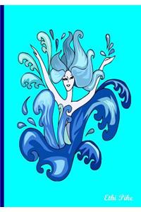Ethi Pike - Water Dancer Notebook / Extended Lines / Soft Matte Cover