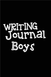 Writing Journal Boys