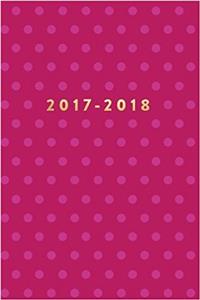 Pink Polka Dots 2017-2018 Planner